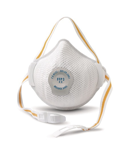Atemschutzmaske AIR Plus 340501 FFP3 / V R D mit Ausatemventil MOLDEX - VPE: 5