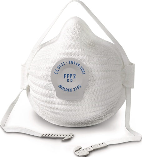 Atemschutzmaske AIR 310501 FFP2 / V R D mit Ausatemventil MOLDEX - VPE: 10