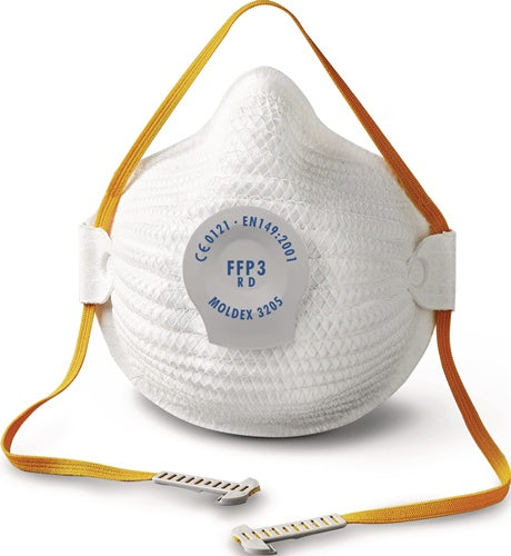 Atemschutzmaske AIR 320501 FFP3 R D mit Ausatemventil faltbar M / L MOLDEX - VPE: 10