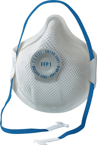 Atemschutzmaske Smart 238501 FFP1 / V NR D mit Ausatemventil MOLDEX - VPE: 20