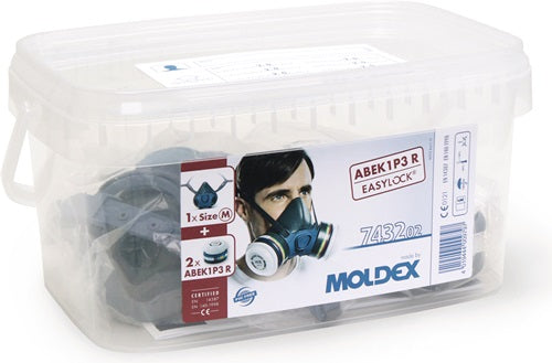 Atemschutzbox 743202 1x7002012xA1B1E1K1P3 R Filter 943001 MOLDEX