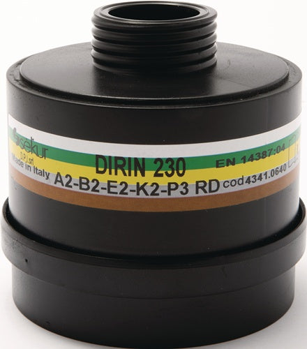 Mehrbereichskombifilter DIRIN 230 A2B2E2K2-P3R D EN 14387 passend für 4000 370 800 4000 370 829 EKASTU