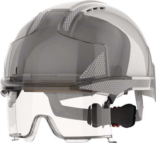 Industriehelm EVO® VISTAlens® weiß/smoke ABS EN 397 EN 50365 JSP