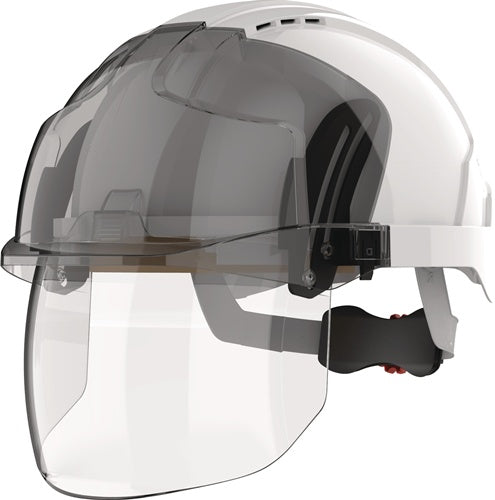 Industriehelm EVO® VISTAshield® weiß/smoke ABS EN 397 EN 50365 JSP