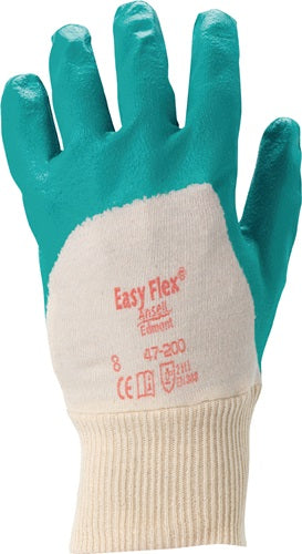 Handschuhe ActivArmr® 47-200 Größe 8 grün Interlock-Baumwolle mNitril EN 388 PSA-Kategorie II ANSELL - VPE: 12