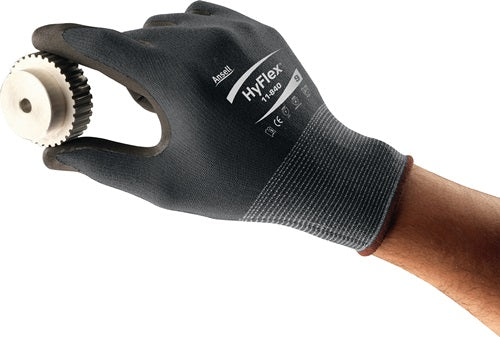 Handschuhe HyFlex® 11-840 Größe 10 schwarz/grau EN 388 PSA-Kategorie II ANSELL - VPE: 12 – Ansicht 3