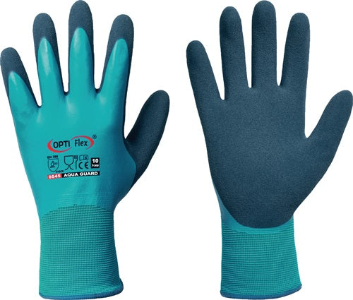 Handschuhe Aqua Guard Größe 11 blau EN 388 PSA-Kategorie II OPTIFLEX