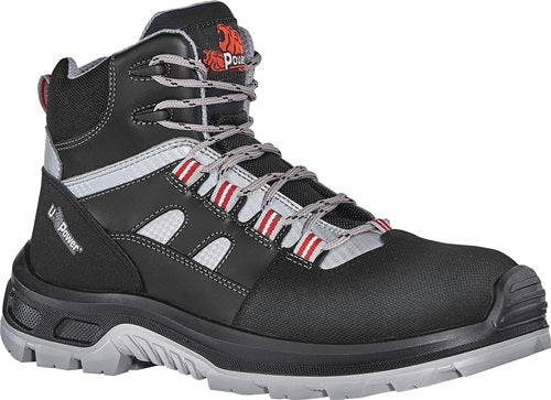 Sicherheitsstiefel Cross Gr47 W11 schwarz/grau/rot S3S FO SR EN ISO 20345:2022