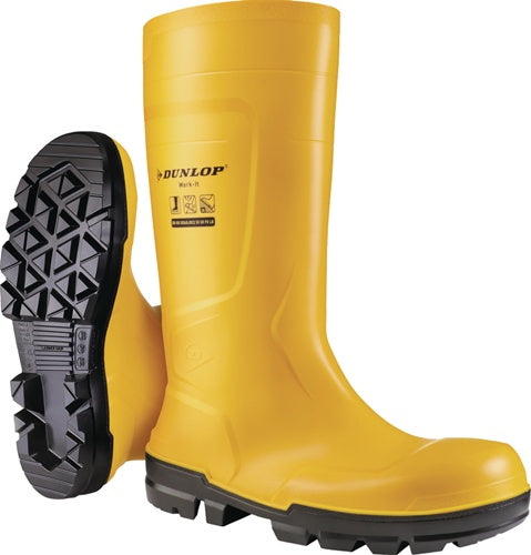 Sicherheitsstiefel Work It Gr47 gelb S5 EN ISO 20345:2022 · S5 SR FO LG PVC