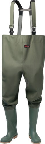 Wathose Gr42 olivgrün PVC auf Polyester-Trägergewebe - VPE: 3400