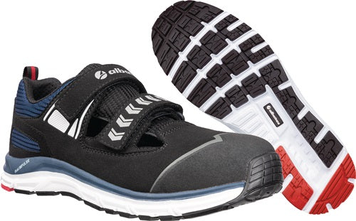 Sicherheitssandale JETSTREAM IMPULSE LOW Gr46 schwarz/blau Mikrofaser