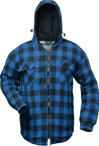 Thermohemd Alberta GrXL blau/schwarz kariert CRAFTLAND
