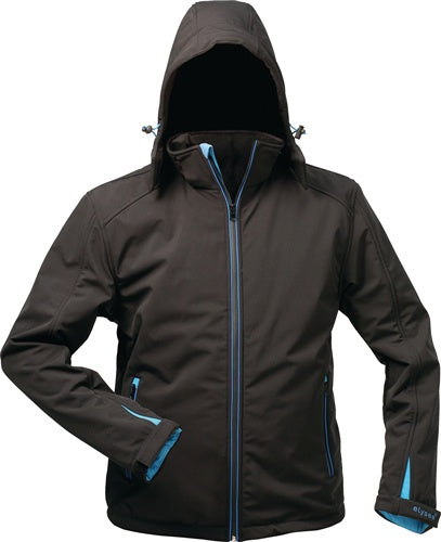 Wintersoftshelljacke Uranos GrL schwarz/blau ELYSEE
