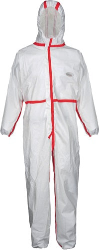 Schutzoverall CoverStar Plus® GrXXL weiß/rot PSA III COVERSTAR