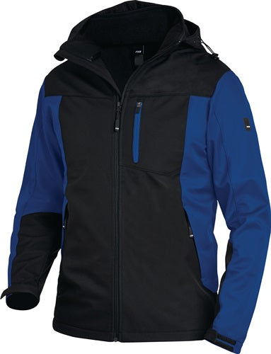 Softshelljacke JANNIK GrM royal/schwarz