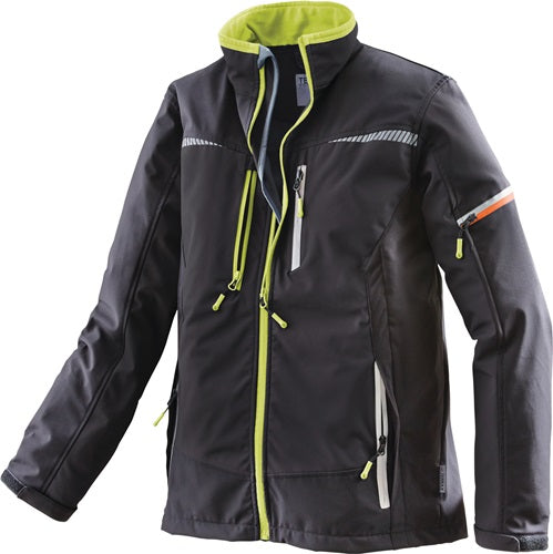 Softshelljacke Terrax Workwear GrXXL schwarz/limette TERRAX