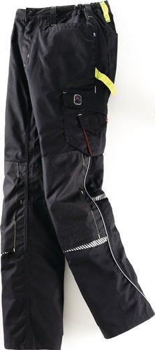 Bundhose Terrax Workwear Gr50 schwarz/limette TERRAX