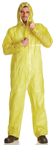 Chemikalienschutzoverall ProSafe® 4 GrXXL gelb PSA III DS SafetyWear