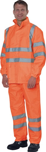 Warnschutz-Regenjacke GrXXL orange PREVENT