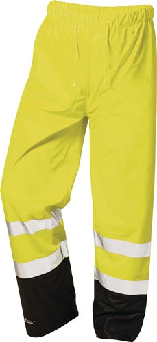Warnschutzregenhose Dirk GrL gelb/schwarz