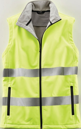 Warnweste Terrax Workwear GrXXL gelb EN 20471 Kl1 TERRAX