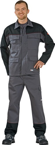 Schweißerschutz-Bundjacke Weld Shield Gr56 grau/schwarz