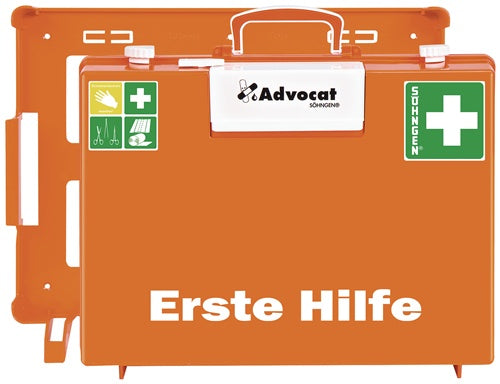 Erste Hilfe Koffür Advocat B400xH300xT150camm orange SÖHNGEN