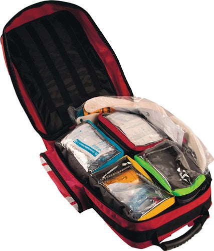 Rettungsrucksack ultraRESCUE LITE B270xH450xT180camm rot Erste Hilfe ULTRAMEDIC – Ansicht 3