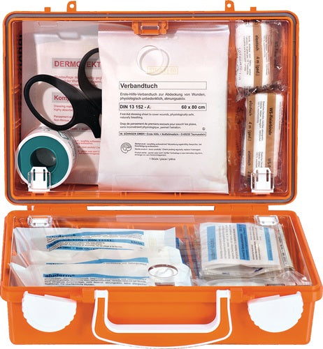 Erste Hilfe Koffür klein QUICK-CD B260xH170xT110camm orange SÖHNGEN