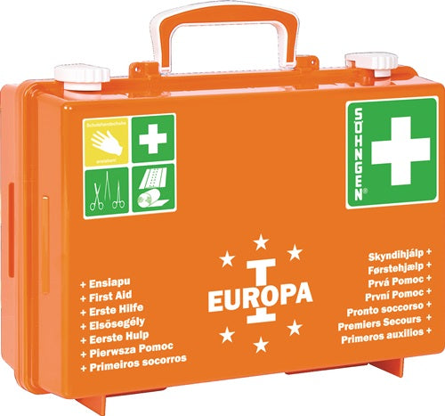 Erste Hilfe Koffür EUROPA I B310xH210xT130camm orange SÖHNGEN – Ansicht 4