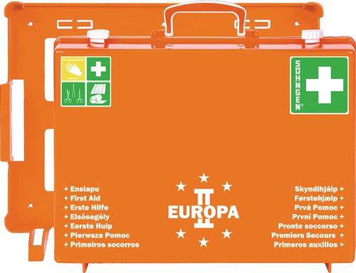 Erste Hilfe Koffür EUROPA II B400xH300xT150camm orange SÖHNGEN