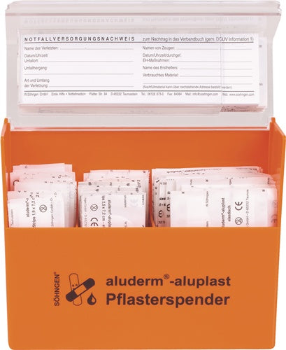 Pflasterspender aluderm-aluplast B160xH122xT57ca mm SÖHNGEN