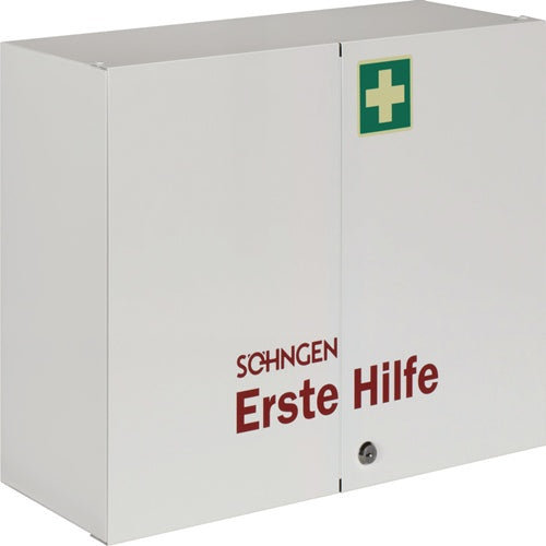 Verbandschrank LONDON B604xH462xT170camm weiß 2-türig SÖHNGEN – Ansicht 3