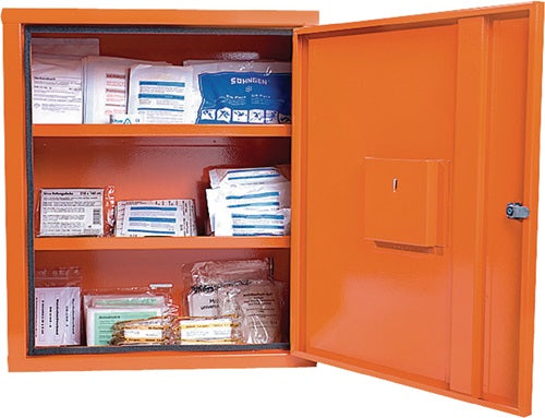 Verbandschrank EUROSAFE B490xH560xT200camm orange 1-türig SÖHNGEN