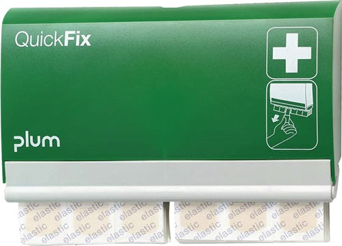 Pflasterspender QuickFix Elastic B230xH135xT32ca mm grün PLUM