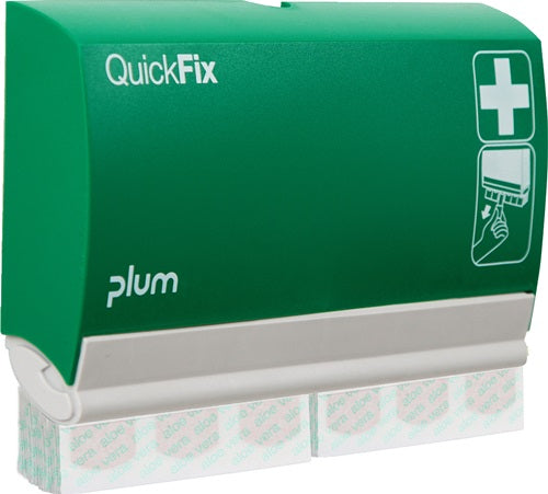 Pflasterspender QuickFix B230xH135xT32ca mm grün PLUM