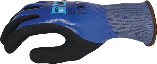 Schnittschutzhandschuhe Ultra DRY CUT D Größe 10 blau / schwarz EN 388 EN 407 PSA-Kategorie II PRO FIT - VPE: 12 – Ansicht 3