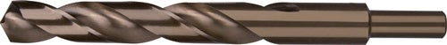 Spiralbohrer DIN 338 Typ N Nenn-Ø 17 mm HSS-Co5 profilgeschliffen Gold abgesetzter Schaft 5xD rechtsschneidend RUKO