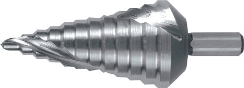 Stufenbohrer Bohrbereich 6-37 mm HSS spiralgenutet Schneidenanzahl 2 Stufenanzahl 12 RUKO