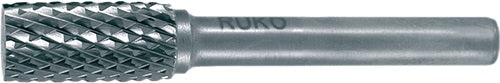 Frässtift ZYA Ø 16 mm Kopflänge 25 mm Schaft-Ø 6 mm Hartmetall Blank Verzahnung KVZ 4 RUKO