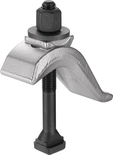 Spannpratze Nr 6321 für T-Nut 18 mm Spannhöhe 0-75 mm M16 x 18 x 160 mm AMF