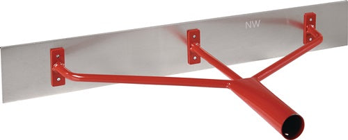 Teerverteiler und Splittschieber Länge 600 mm Breite 90 mm ohne Stiel Aluminum