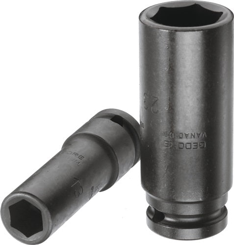 Kraftschraubersteckschlüsseleinsatz K 19 L 1/2 ? Schlüsselweiße 21 mm Länge 82 mm GEDORE