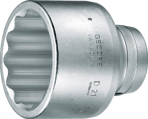 Steckschlüsseleinsatz D 21 1 ? 12-kant Schlüsselweiße 60 mm Länge 85 mm GEDORE
