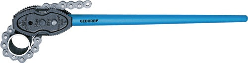 Kettenrohrzange 122 Gesamtlänge 1090 mm Spannweiße 33-168 mm für Rohre 1-6 ? GEDORE