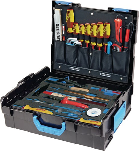 Werkzeugsortiment 1100-02 36-teilig Elektriker L-Boxx GEDORE