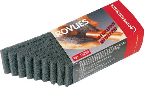 Reinigungsvlies ROVLIES grau Länge 130 mm Breite 60 mm ROTHENBERGER