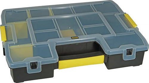 Sortimentskasten SortMaster Junior B375xT292xH67mm 14 Fächer STANLEY