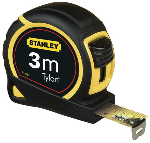 Taschenrollbandmaß Tylon™ Länge 8 m Breite 25 mm mm/cm EG II Kunststoff Gürtelclip SB STANLEY