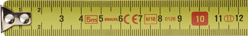Taschenrollbandmaß Tylon™ Länge 8 m Breite 25 mm mm/cm EG II Kunststoff Gürtelclip SB STANLEY – Ansicht 3